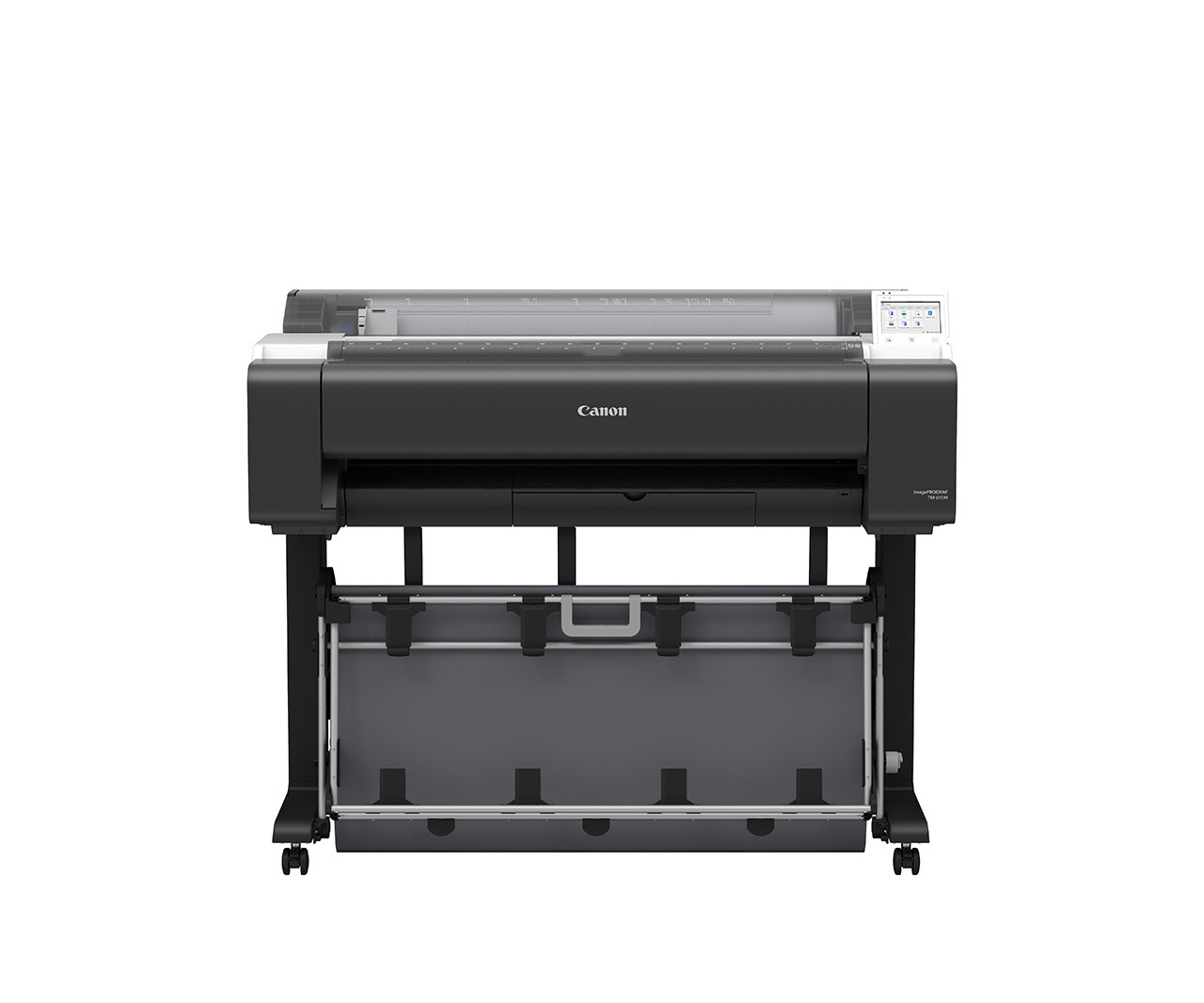 Canon imagePROGRAF TM-655 suurkuvatulostin edestä