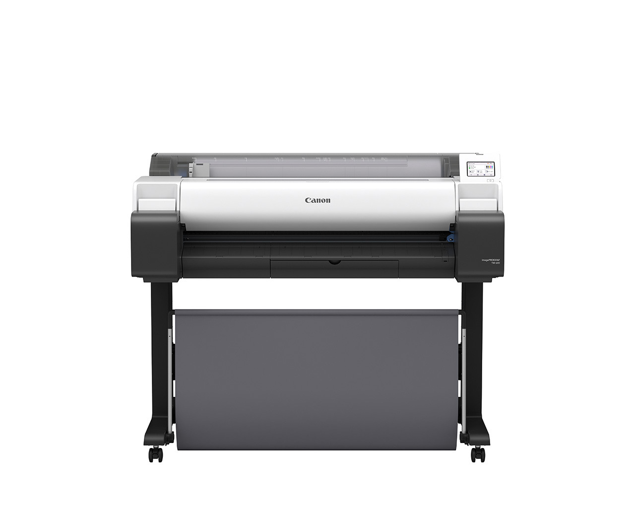 Canon imagePROGRAF TM-335 suurkuvatulostin edestä