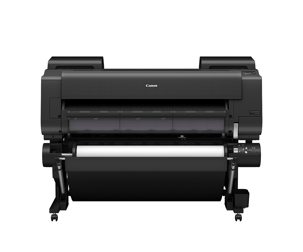 Canon imagePROGRAF GP-4600S suurkuvatulostin edestä