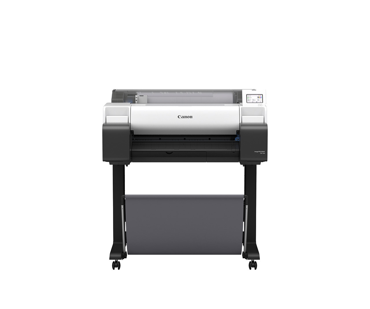 Canon imagePROGRAF TM-300 suurkuvatulostin edestä