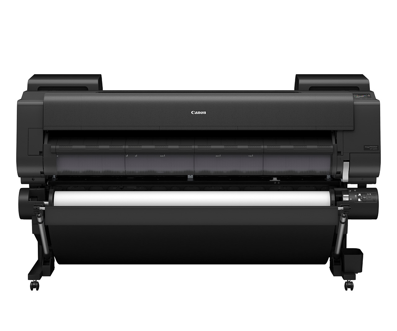 Canon imagePROGRAF GP-6600S suurkuvatulostin edestä