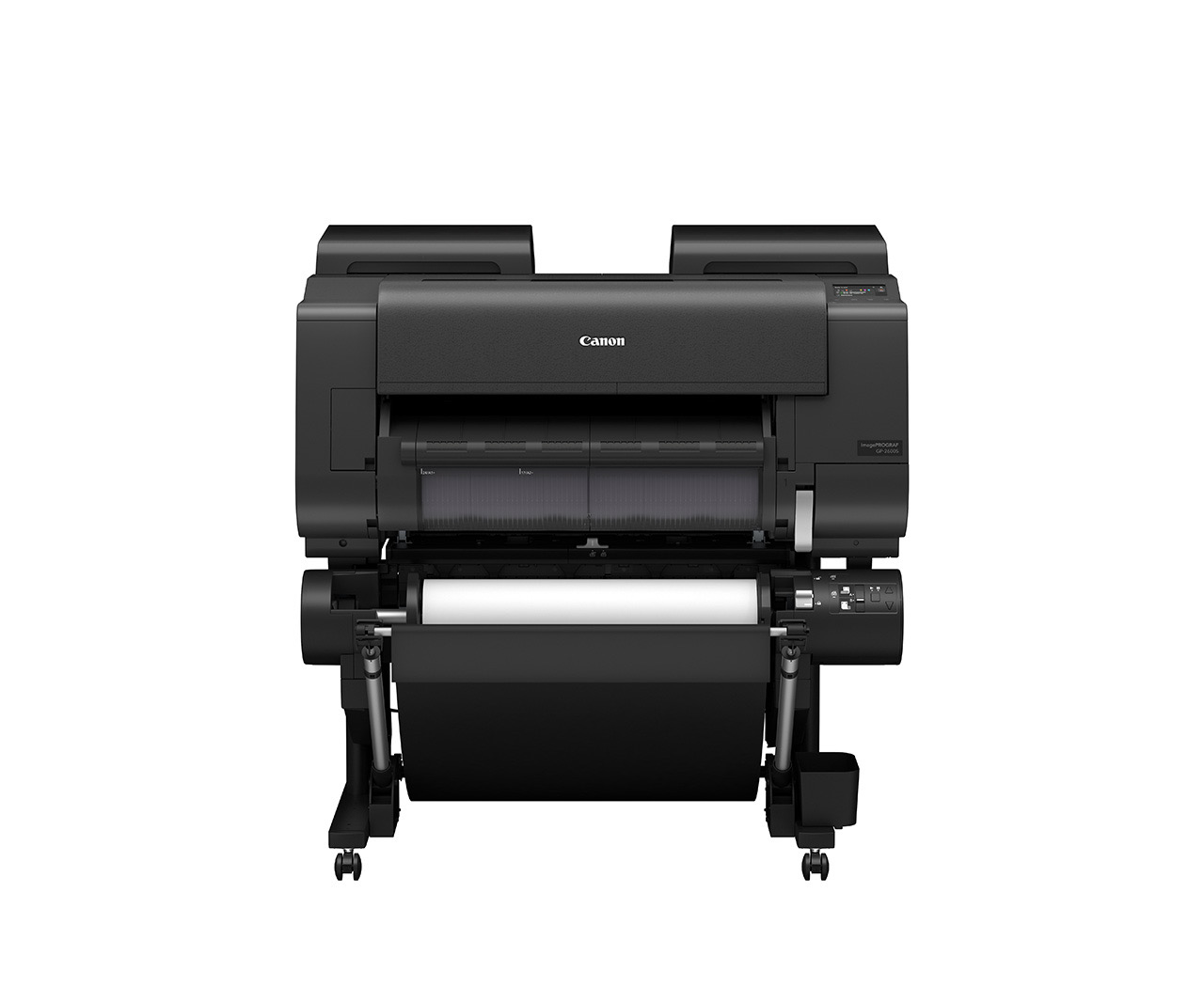 Canon imagePROGRAF GP-2600S suurkuvatulostin edestä