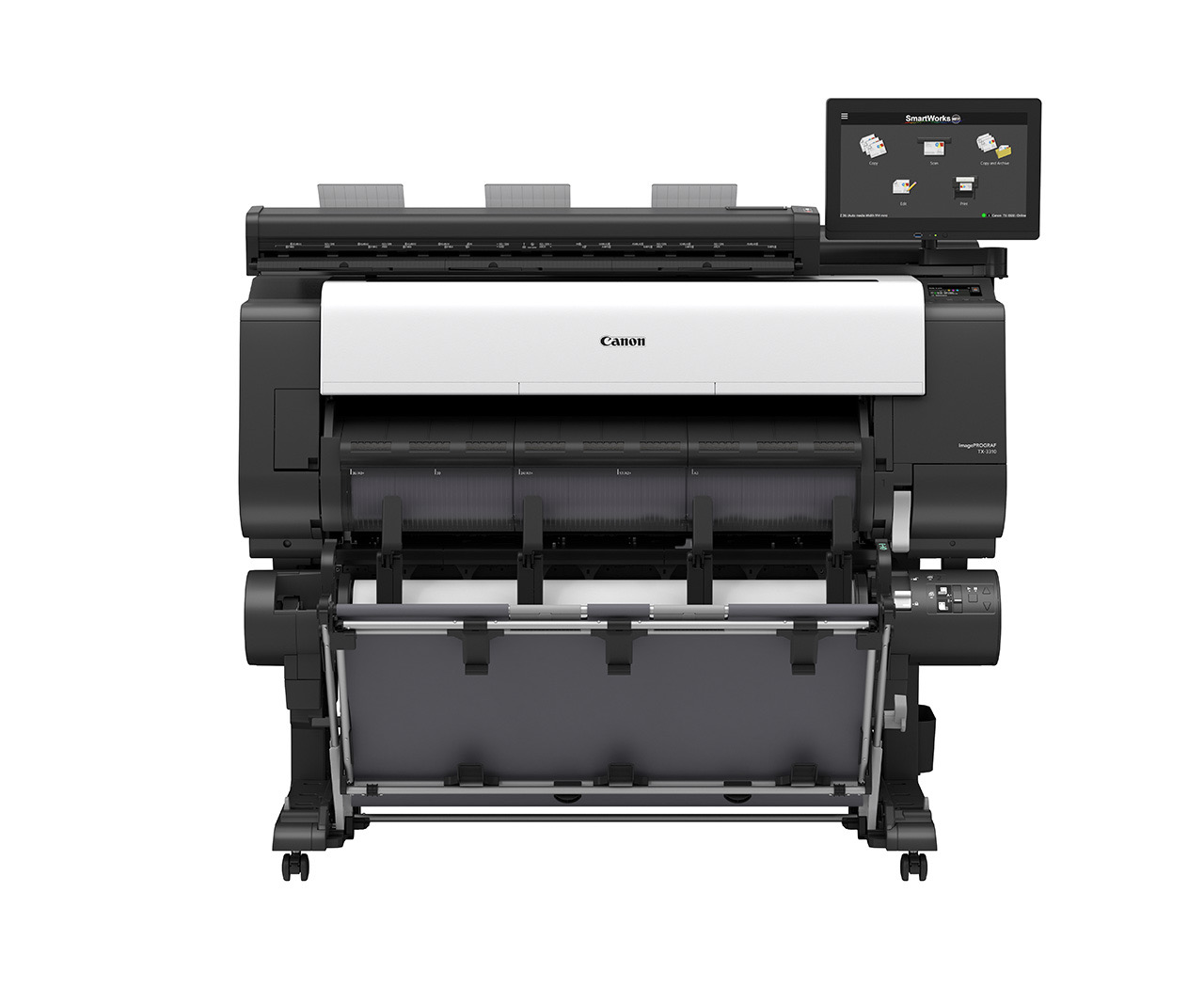 Canon imagePROGRAF TX-3310 MFP suurkuvatulostin edestä