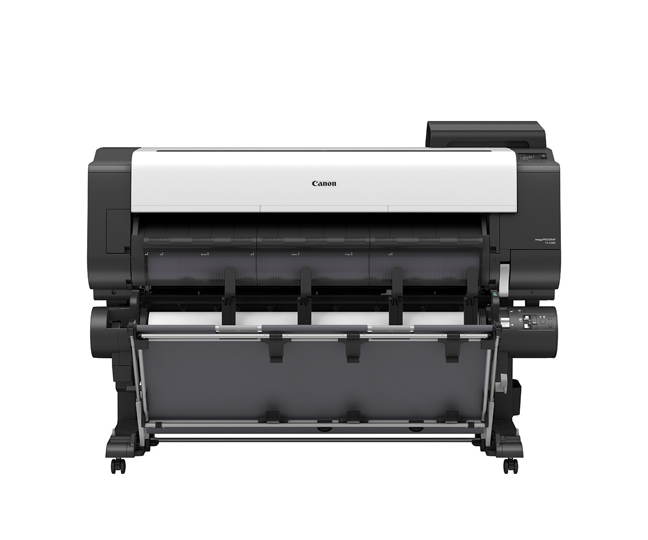 Canon imagePROGRAF TX-4300 suurkuvatulostin edestä