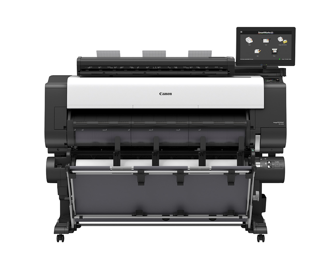 Canon imagePROGRAF TX-4310 MFP suurkuvatulostin edestä