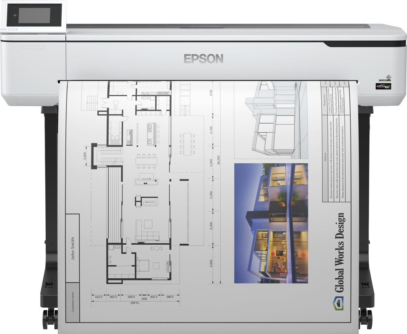 Epson SureColor SC-T5100 – cad- ja pos-tulostimet Avekalta (C11CF12301A0)