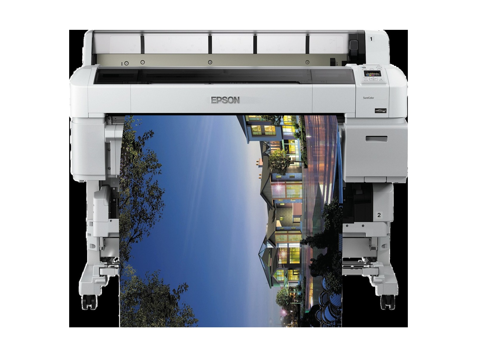 Käytetty Epson SureColor SC-T5200 36 tuumaa tulostin