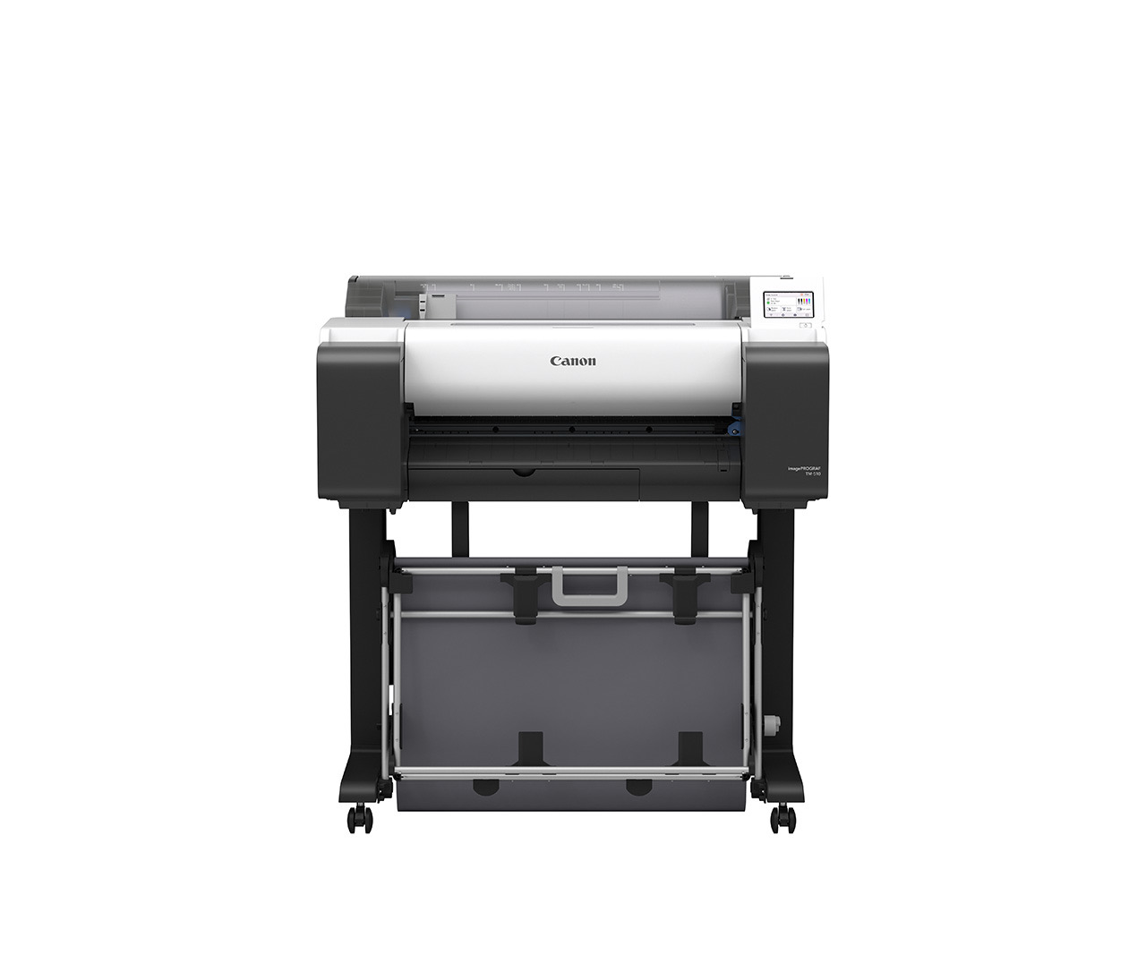 Canon imagePROGRAF TM-300 suurkuvatulostin edestä